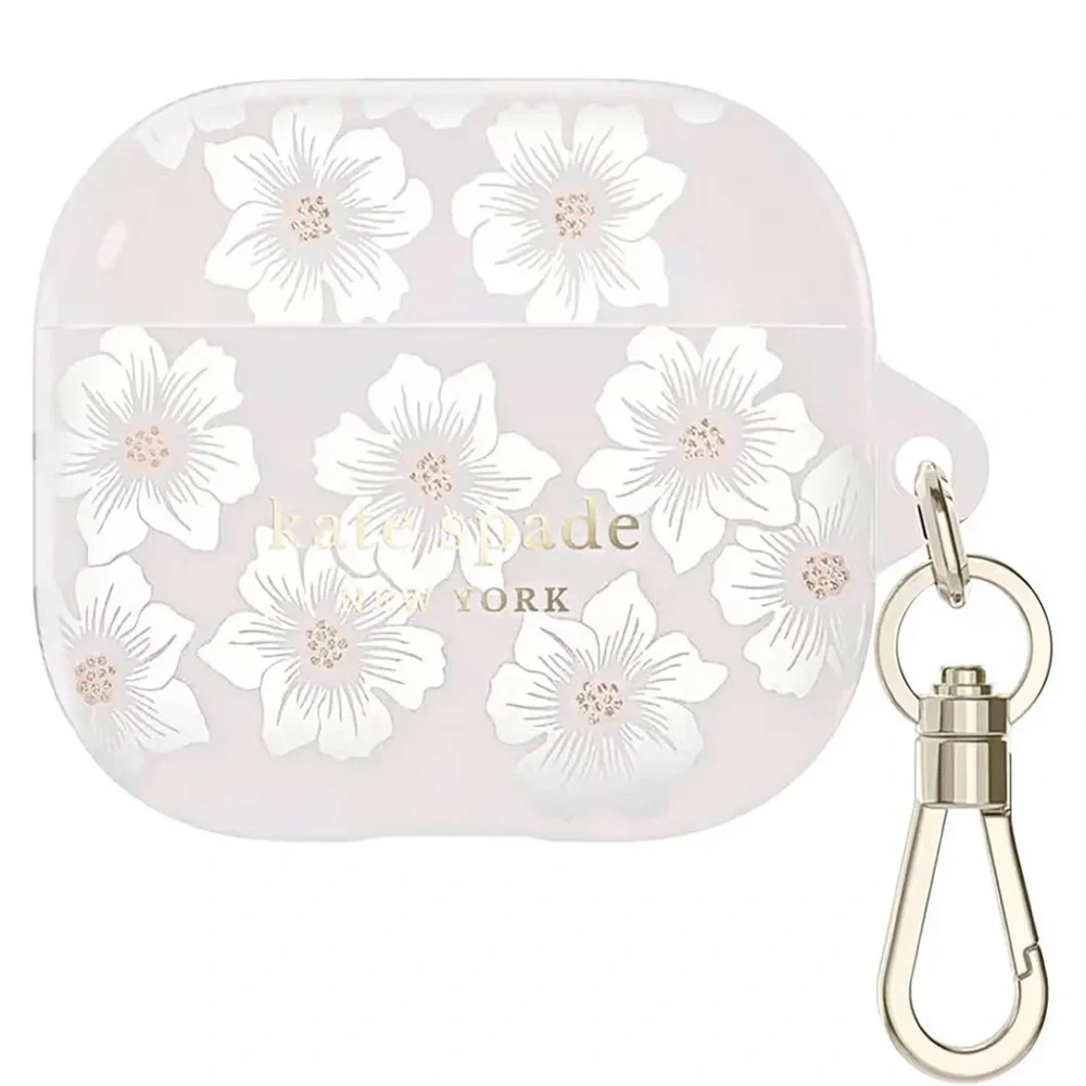 Kate Spade AirPods case with keychain rring for AirPods 3rd generation